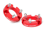 2 Inch Leveling Kit Aluminum Red Toyota Tacoma 2WD 4WD 05 23