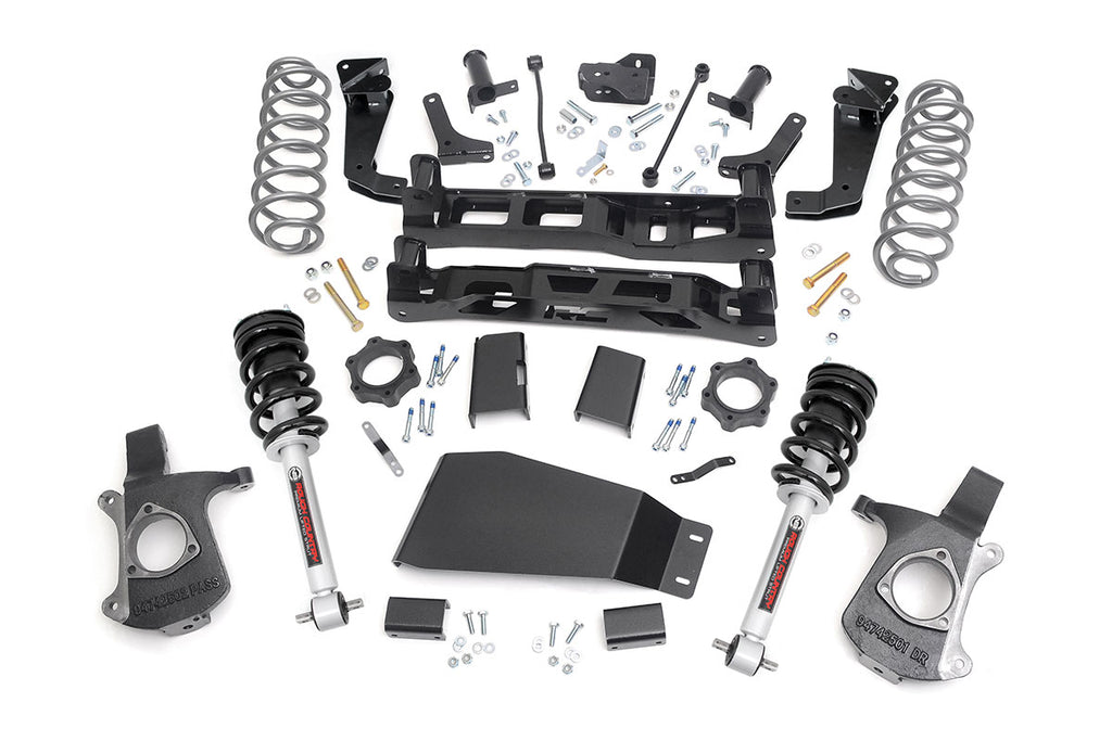 7.5 Inch Lift Kit N3 Struts Chevy GMC Tahoe Yukon 07 14