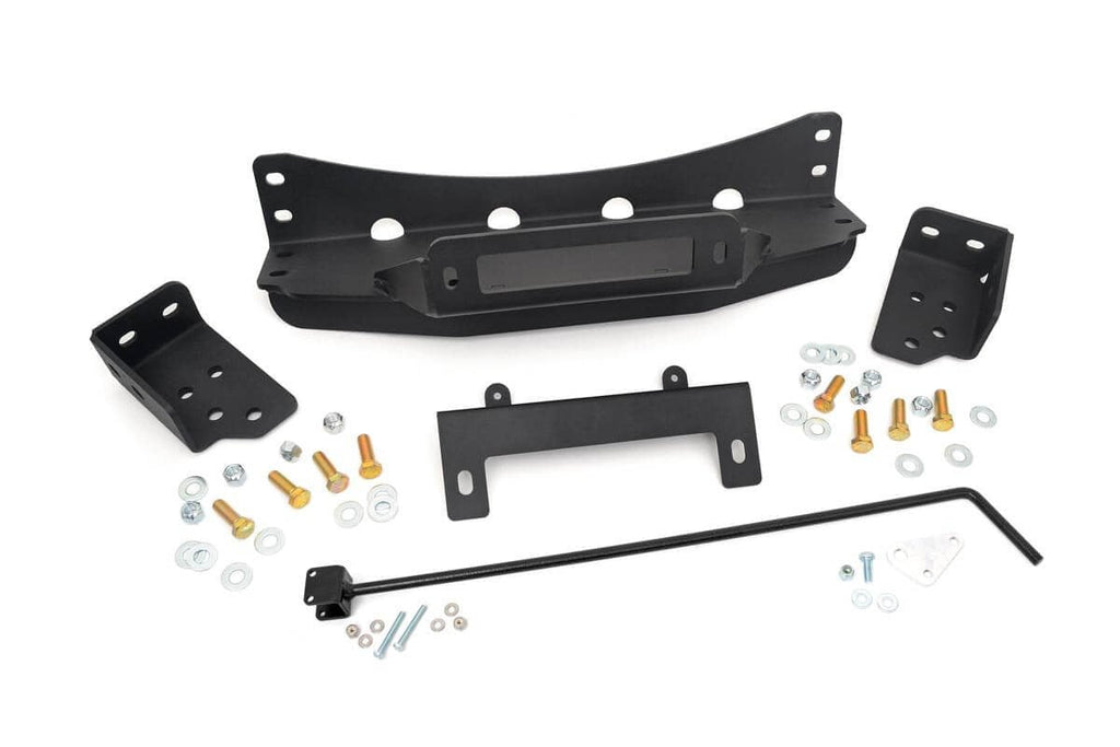 Hidden Winch Mounting Plate Chevy GMC 1500 07 13