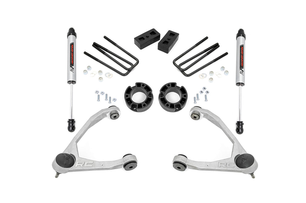 3.5inch Lift Kit Cast Steel V2 Chevy GMC 1500 07 16