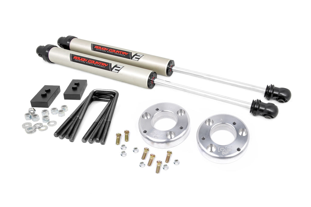 2 Inch Lift Kit Alum RR V2 Ford F 150 2WD 4WD 2009 2013