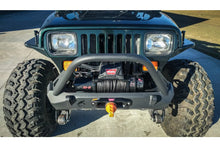 Load image into Gallery viewer, Pyro Stubby Front Bumper with Flat Top Stinger | Jeep Wrangler CJ/YJ/TJ