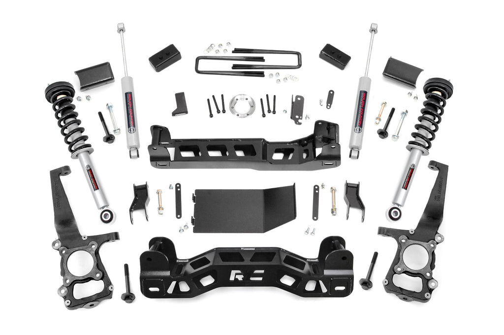 4 Inch Lift Kit N3 Struts Ford F 150 4WD 2009 2010