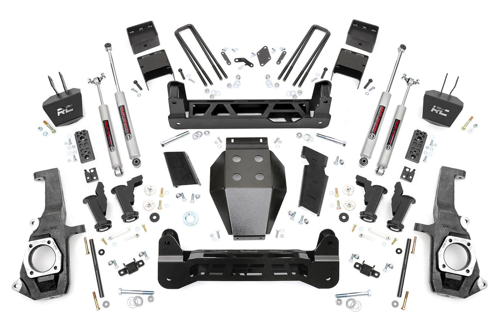 7.5 Inch Lift Kit Torsion Drop Chevy GMC 2500HD 3500HD 11 19