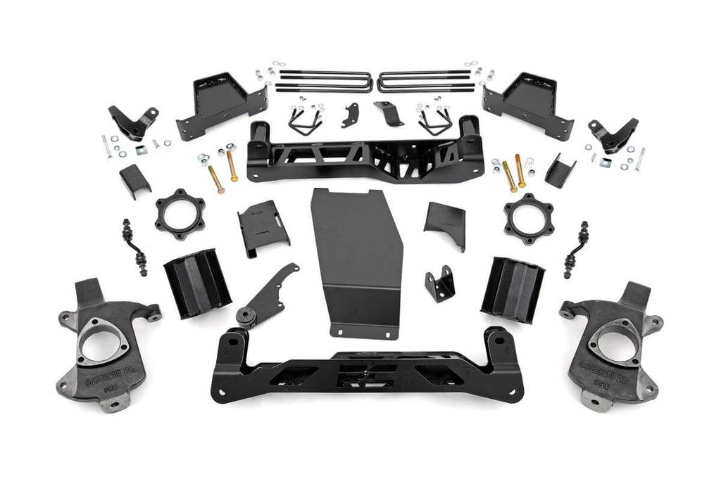 6 Inch Lift Kit Magneride Alum Stamp Steel GMC Sierra 1500 Denali 14 18