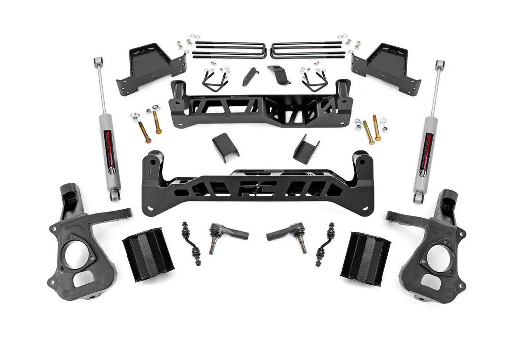 7inch Lift Kit Alu S.Steel Chevy GMC 1500 14 18