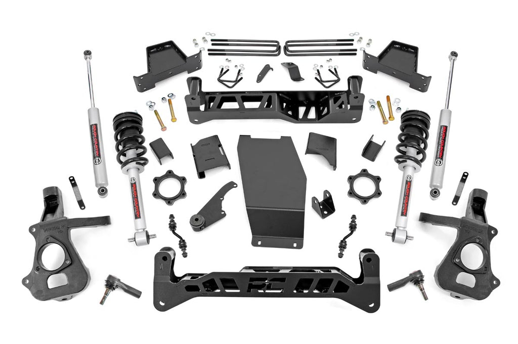 7 Inch Lift Kit Alum Stamp Steel FR N3 Chevy GMC 1500 14 18