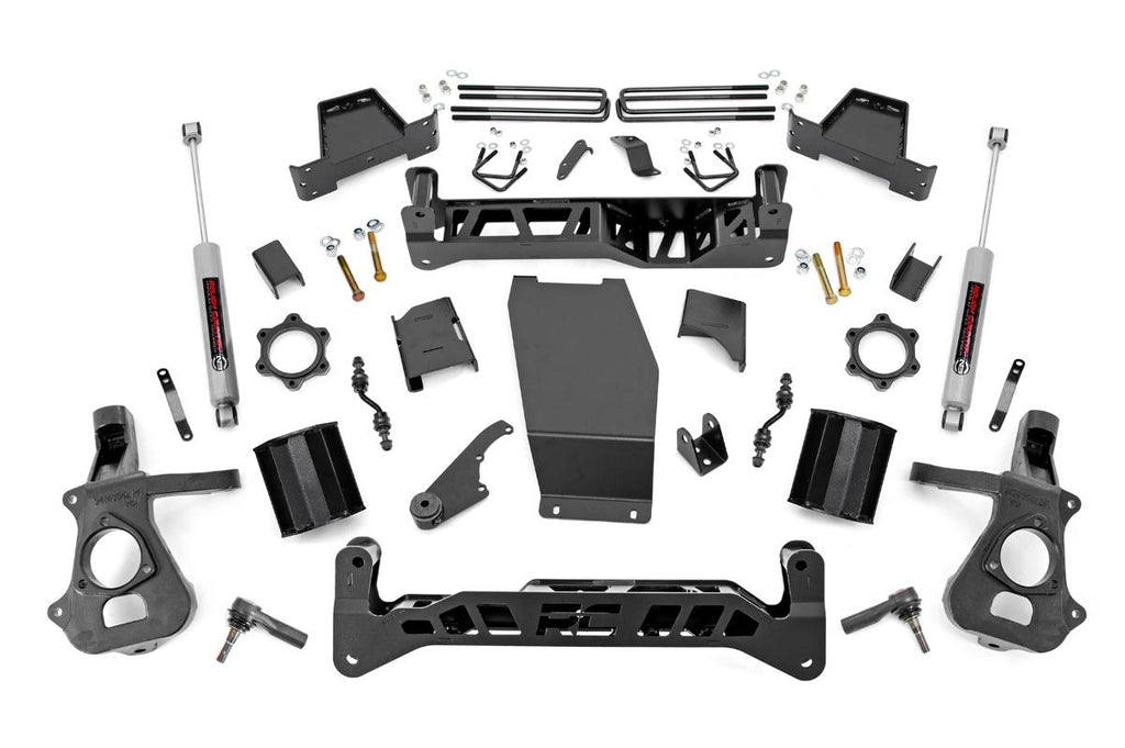 7 Inch Lift Kit Alum Stamp Steel Chevy GMC 1500 14 18