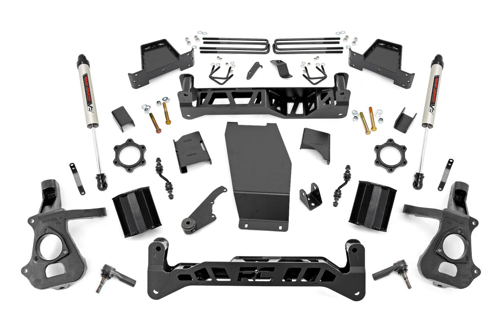 7 Inch Lift Kit Alum Stamp Steel V2 Chevy GMC 1500 14 18