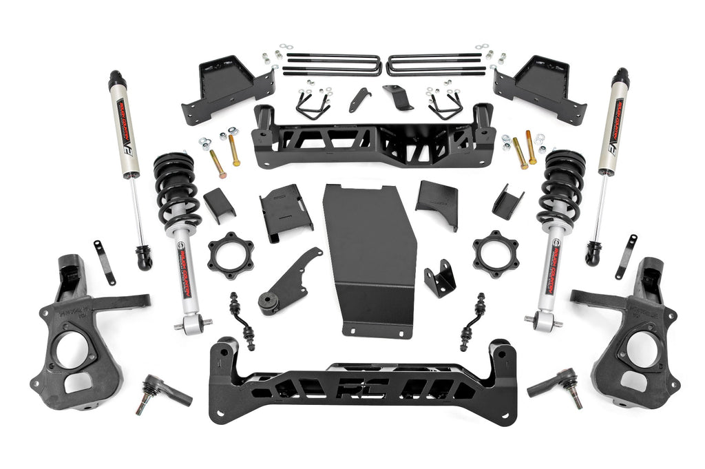7 Inch Lift Kit Alum Stamp Steel N3 V2 Chevy GMC 1500 14 18