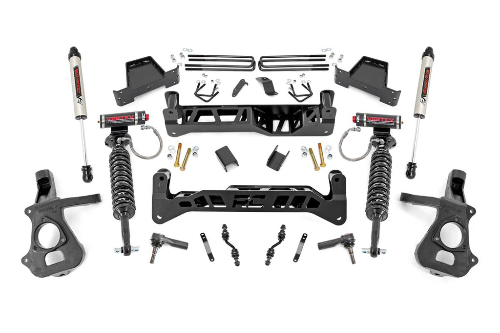 7inch Lift Kit Alu Stamp Steel Vertex V2 Chevy GMC 1500 14 18