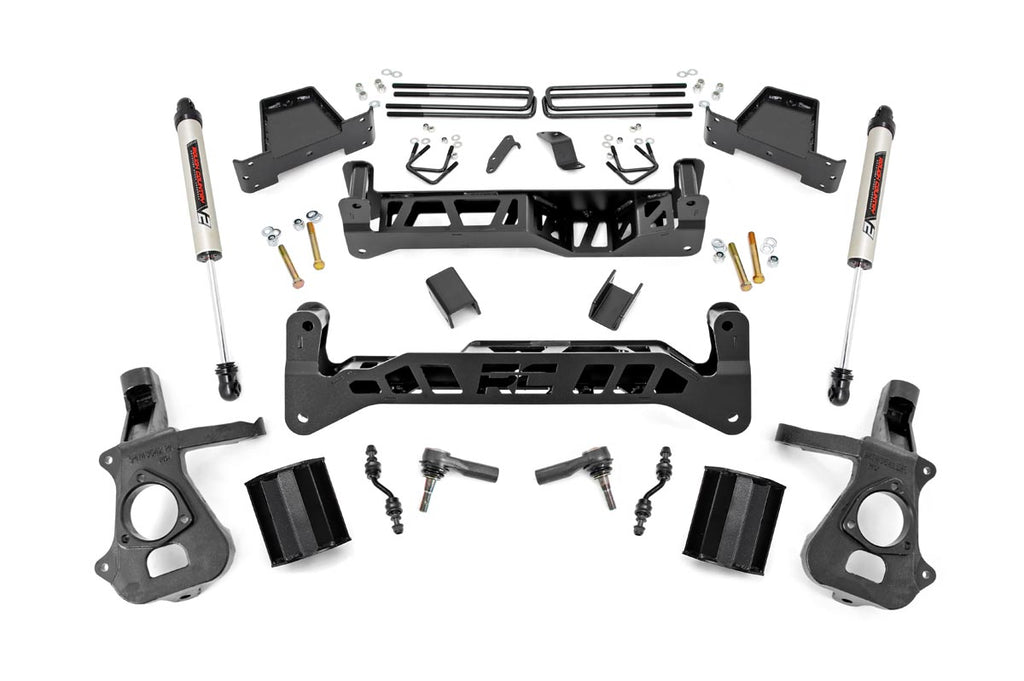 7 Inch Lift Kit Alum Stamp Steel RR V2 Chevy GMC 1500 14 18
