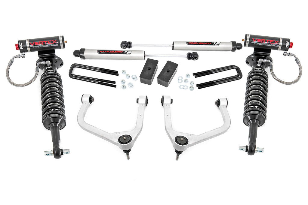 3.5 Inch Lift Kit Vertex V2 GMC Sierra 1500 2WD 4WD 2019 2023