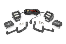 Load image into Gallery viewer, LED Light Ditch Mount 2inch Black Pair Flood Chevy Silverado 1500 19 23