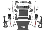 6 Inch Lift Kit N3 Struts GMC Sierra 1500 2WD 4WD 2019 2023