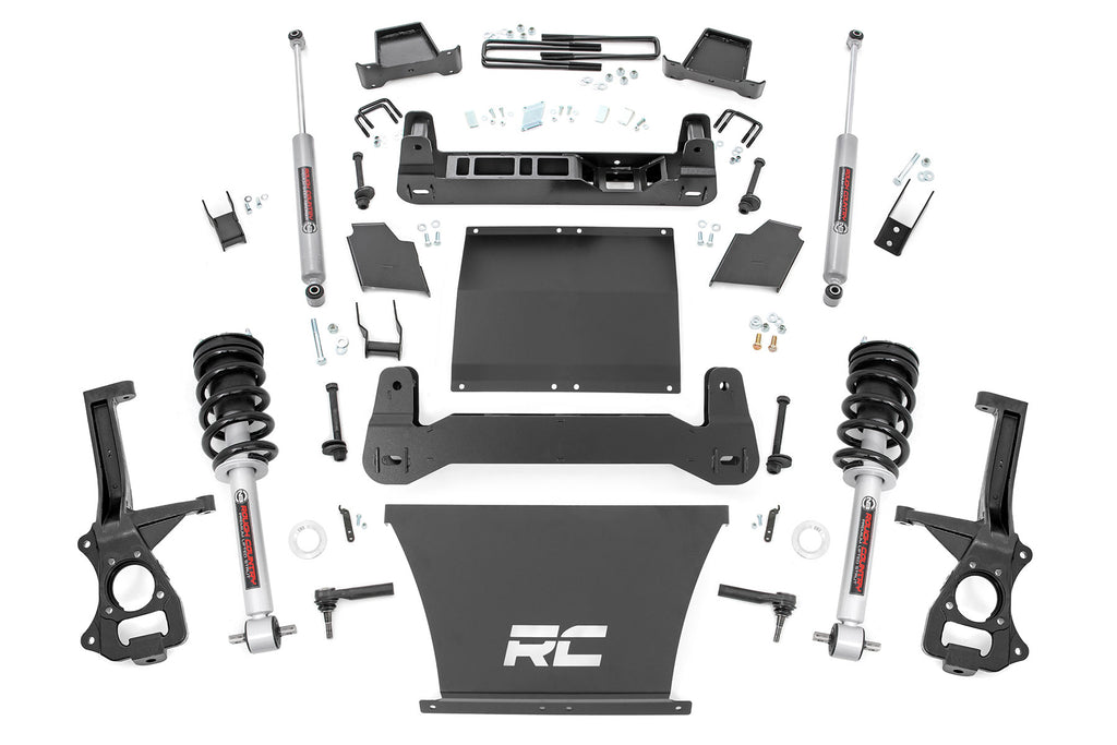 4 Inch Lift Kit AT4 Trailboss N3 Struts Chevy GMC 1500 19 23