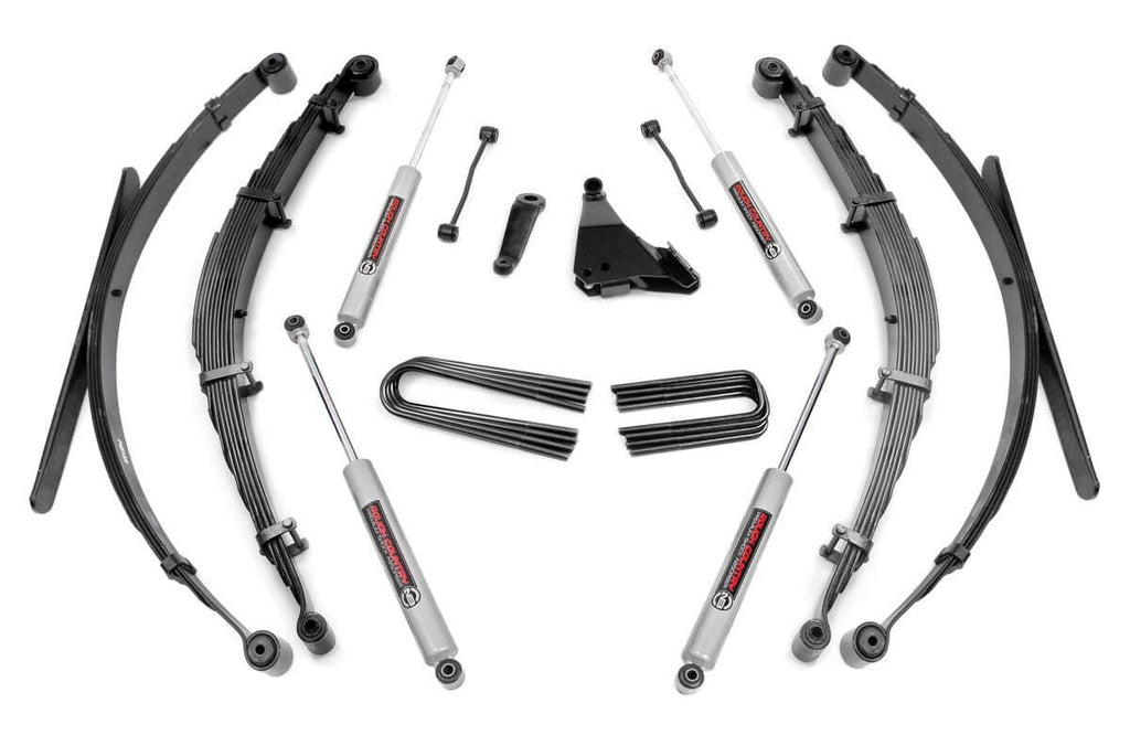 6 Inch Lift Kit Rear Springs Ford Super Duty 4WD 1999