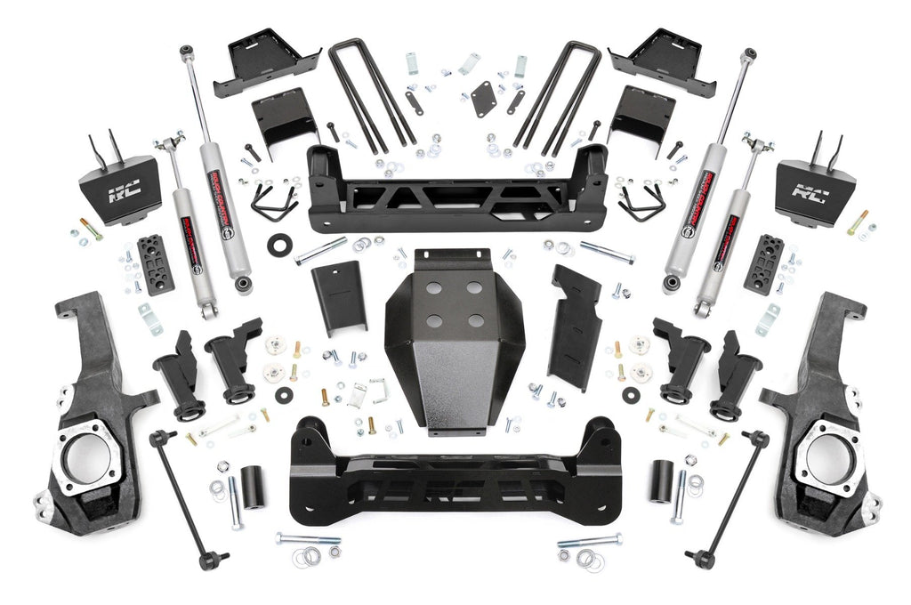 7 Inch Lift Kit Torsion Drop Chevy GMC 2500HD 20 23