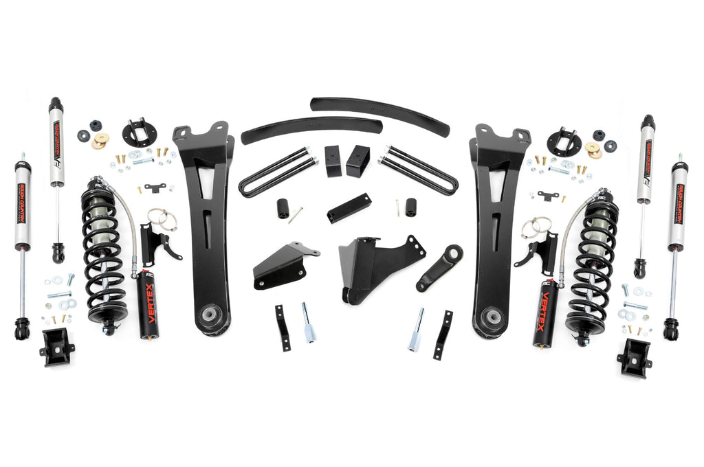 6 Inch Lift Kit Gas Radius Arm C O V2 Ford Super Duty 05 07