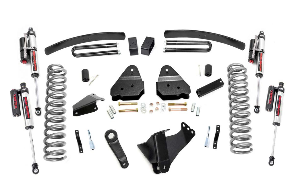 6 Inch Lift Kit Gas Vertex Ford Super Duty 4WD 2005 2007