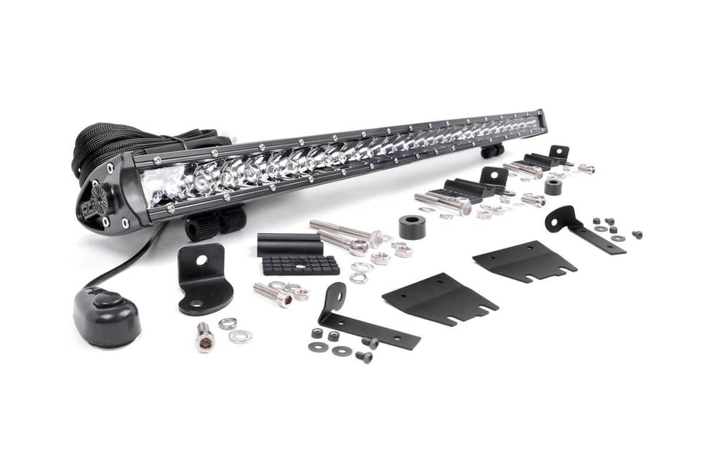 Jeep 30 inch LED Hood Kit 18 21 Wrangler JL 20 21 Gladiator JT Chrome Series