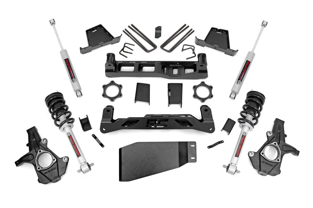 7.5inch Lift Kit N3 Struts Chevy GMC 1500 07 13