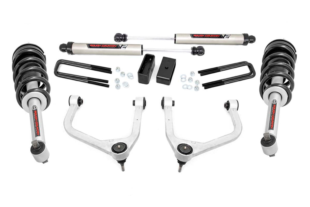 3.5 Inch Lift Kit N3 Struts V2 Chevy Silverado 1500 19 23