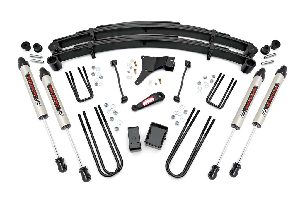 6 Inch Lift Kit Rear Blocks V2 Ford Super Duty 4WD 1999