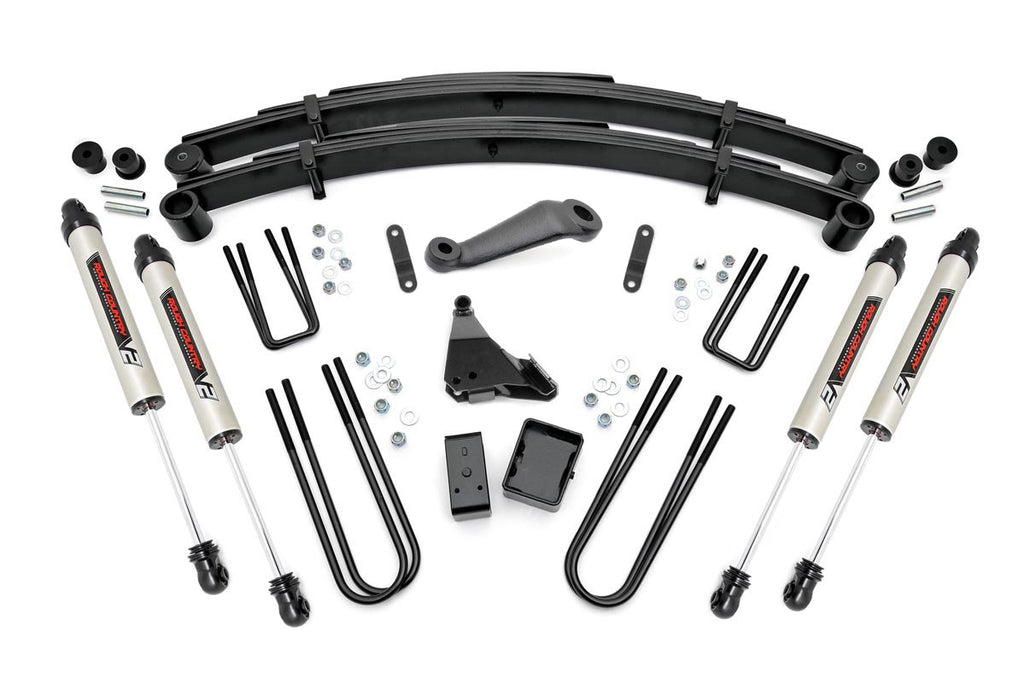 6 Inch Lift Kit Rear Blocks V2 Ford Super Duty 4WD 99 04
