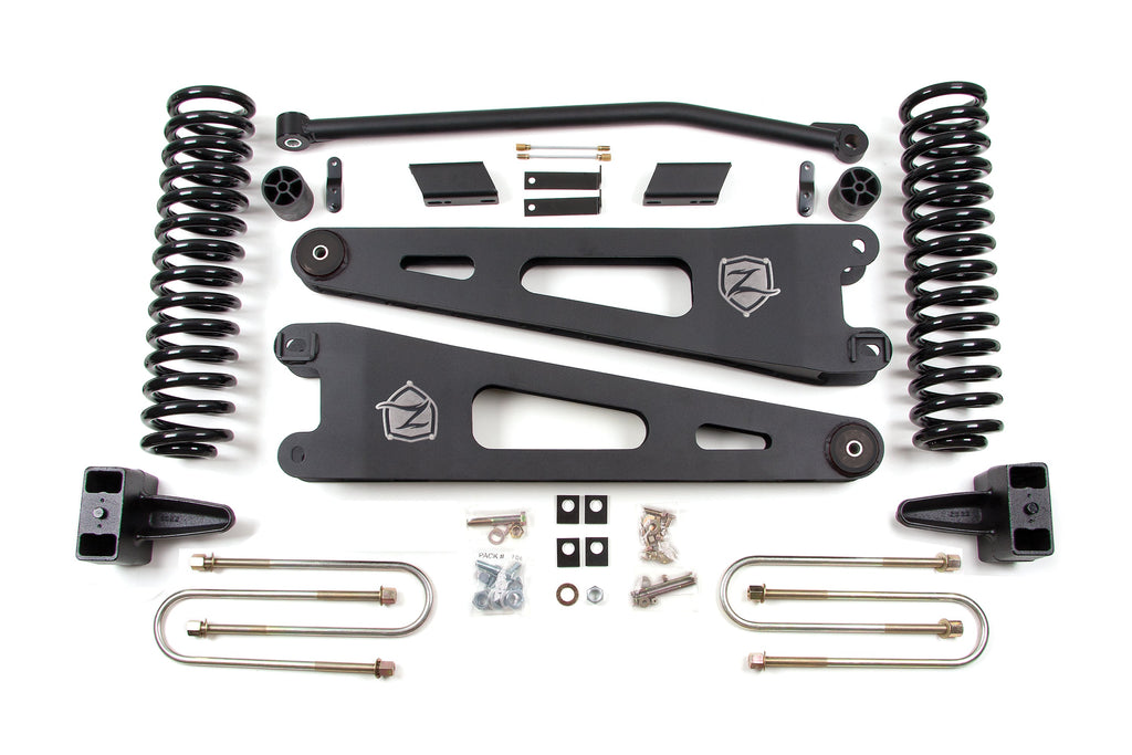 4" Radius Arm Lift Kit