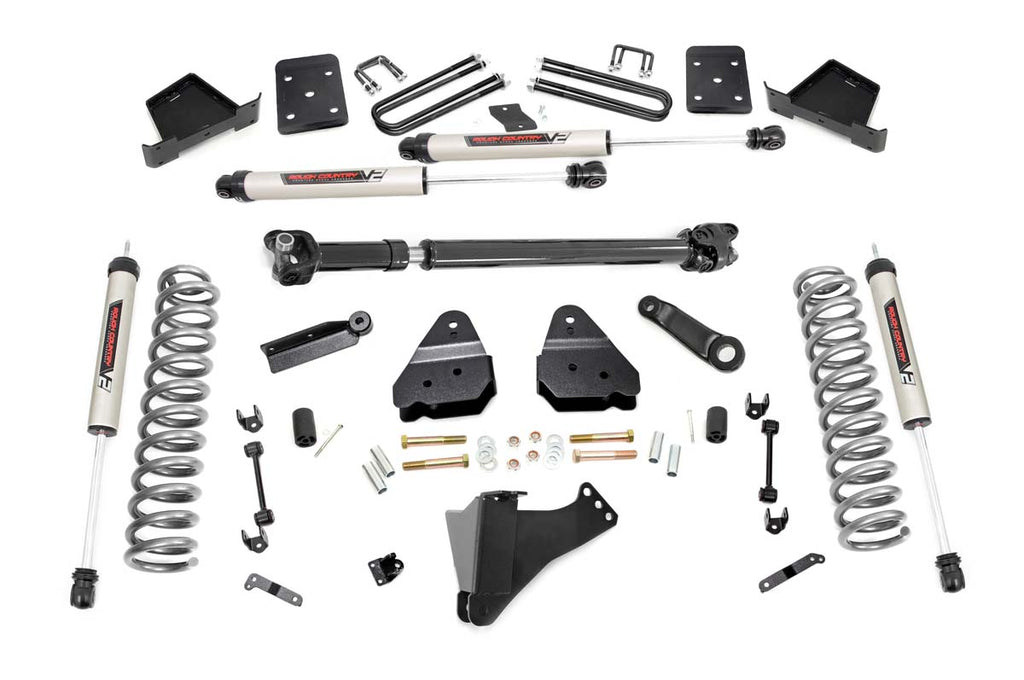 6 Inch Lift Kit OVLDS D S V2 Ford Super Duty 4WD 17 22