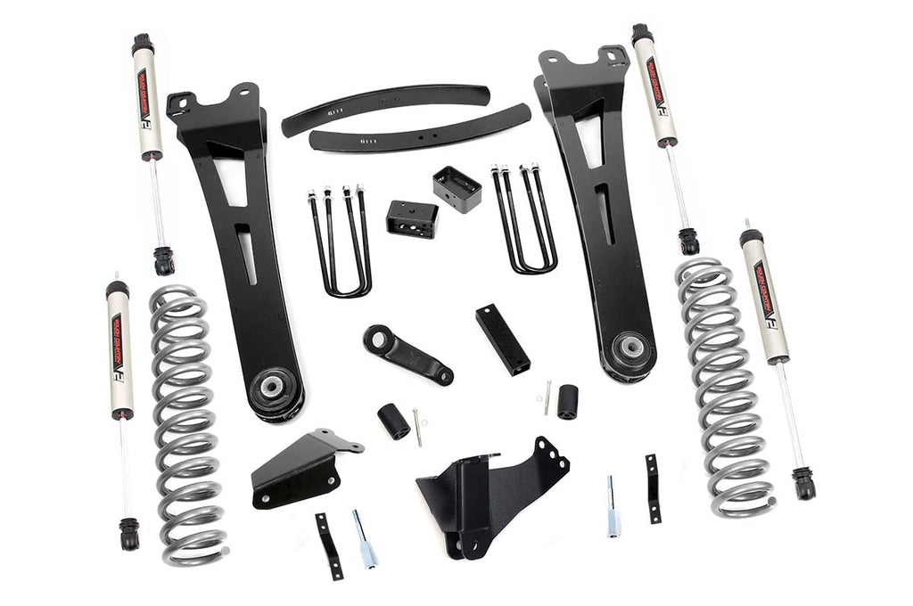 6 Inch Lift Kit Gas Radius Arm V2 Ford Super Duty 05 07