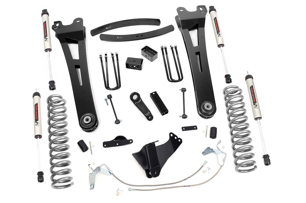6 Inch Lift Kit Gas Radius Arm V2 Ford Super Duty 08 10