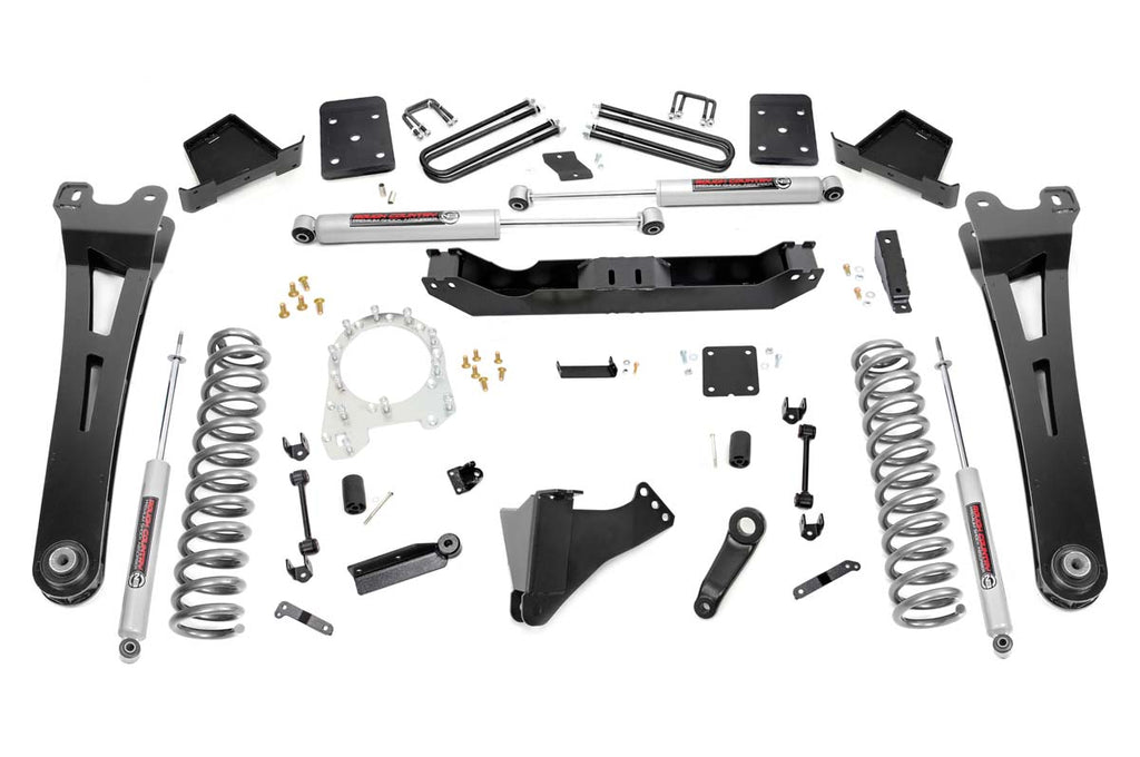 6 Inch Lift Kit R A No OVLD Ford Super Duty 4WD 2017 2022