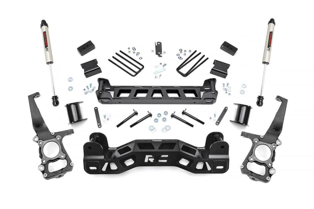 4 Inch Lift Kit V2 Ford F 150 2WD 2011 2014