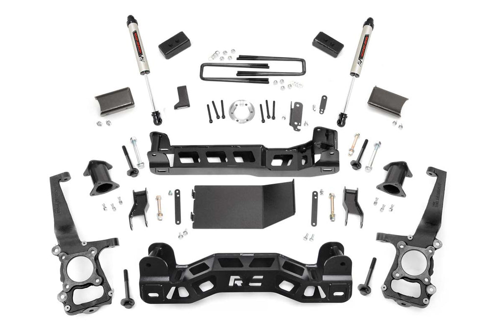 4 Inch Lift Kit V2 Ford F 150 4WD 2011 2014