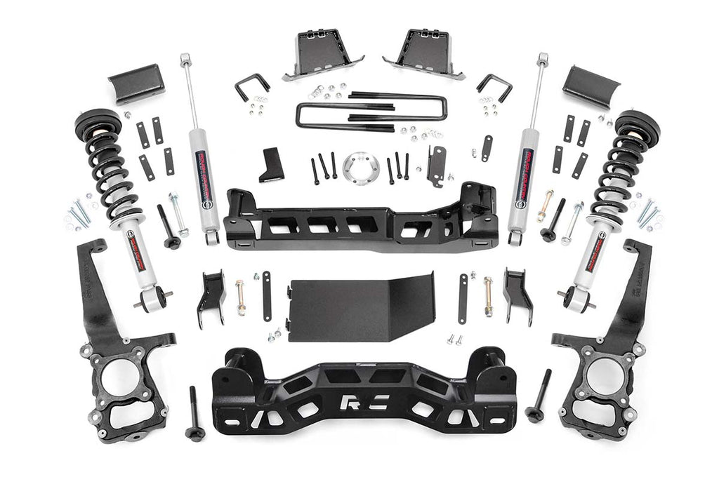 6 Inch Lift Kit N3 Struts Ford F 150 4WD 2014