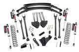 6 Inch Lift Kit Gas 4 Link RR Spring Vertex Ford Super Duty 05 07