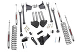 8 Inch Lift Kit 4 Link RR Blocks Ford Super Duty 4WD 05 07