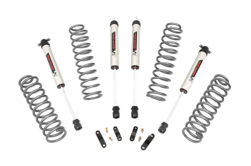 2.5 Inch Lift Kit Coils V2 Jeep Wrangler JK 2WD 4WD 07 18