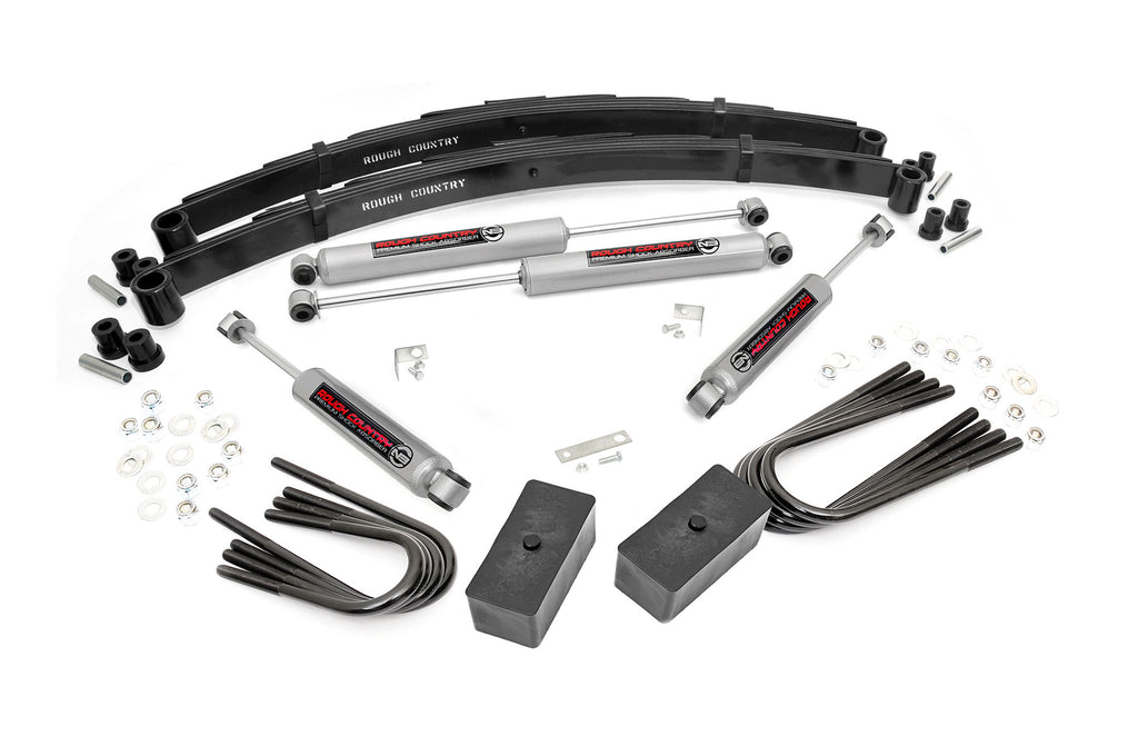 2 Inch Lift Kit Rear Blocks Chevy GMC C20 K20 C25 K25 Truck 73 76