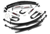 4 Inch Lift Kit 56 Inch RR Springs Chevy GMC 3 4 Ton Suburban 88 91