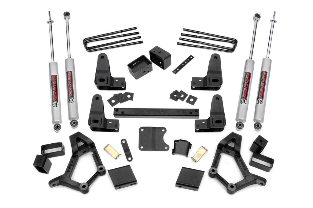 4 5 Inch Lift Kit Toyota Truck Standard Cab 4WD 1989 1995