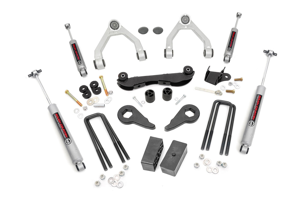 2 3 Inch Lift Kit Rear Blocks Chevy GMC C1500 K1500 Truck SUV 88 99