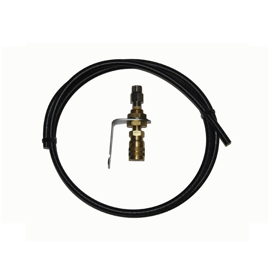 Single Quick Coupler Fittings and Line to Manifold