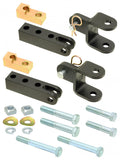 Tow Bar Mounting Kit 97-06 Wrangler TJ/LJ Front Bolt-On Includes Mounting Hardware Works w/Stock/And Most Aftermarket Bumpers For Use w/ CE-9033F