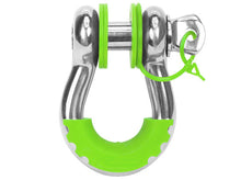 Load image into Gallery viewer, D Ring Isolator With Lock Washer Kit 6 Washers 2 Locking Washers 2 Isolators Fluorescent Green Daystar