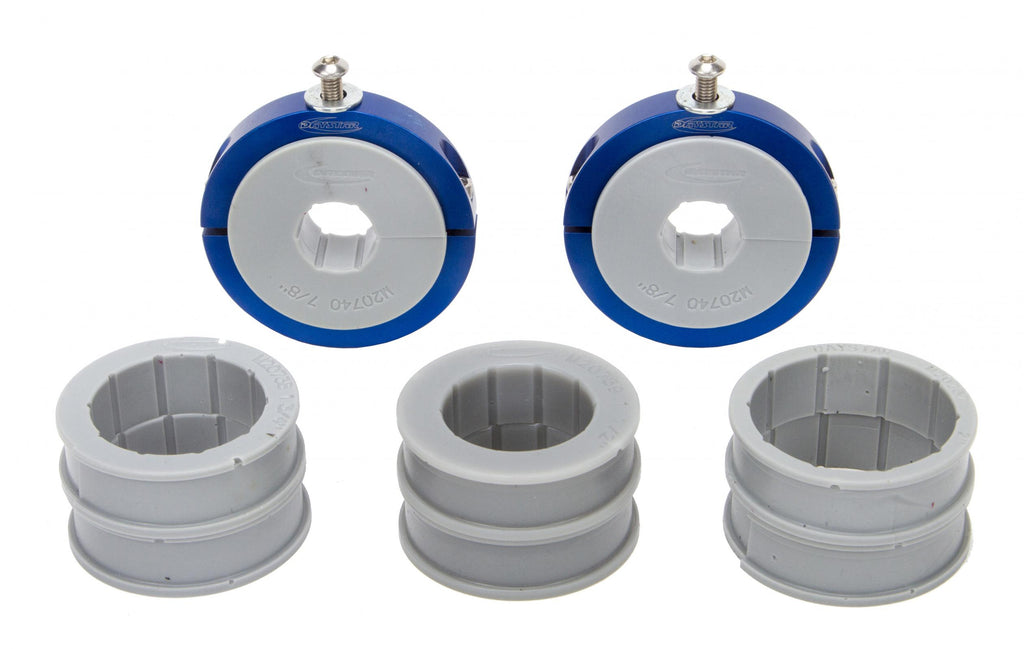 Roll Bar Mounting System Pairo Mount Accessory Mount Universal Blue Anodized Finish Daystar