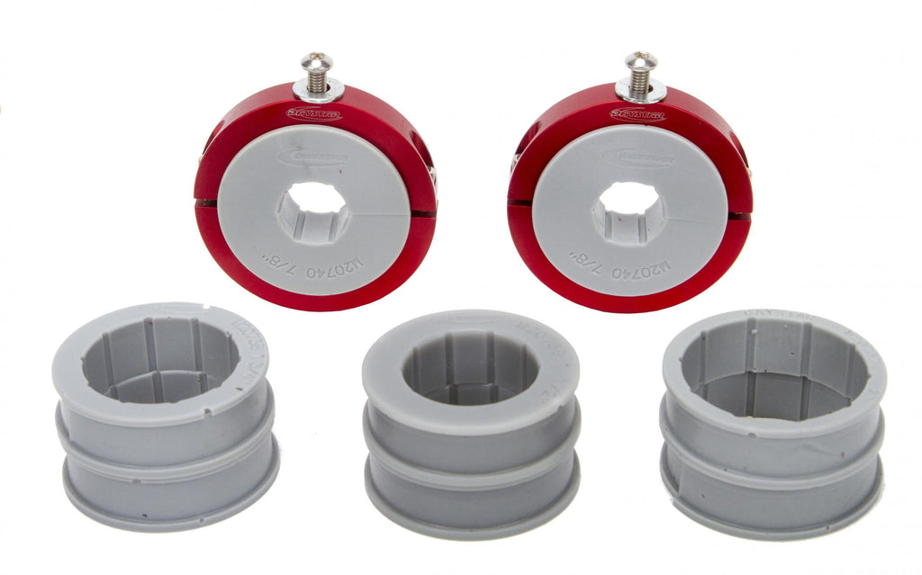 Roll Bar Mounting System Pairo Mount Accessory Mount Universal Red Anodized Finish Daystar