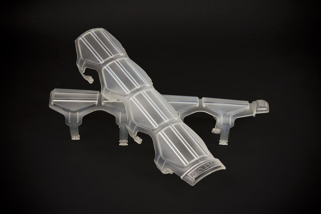 Universal Shock and Steering Stabilizer Armor Pair Clear Includes Mounting Rings Daystar